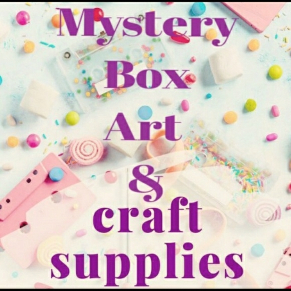 Mystery box of Craft Supplies